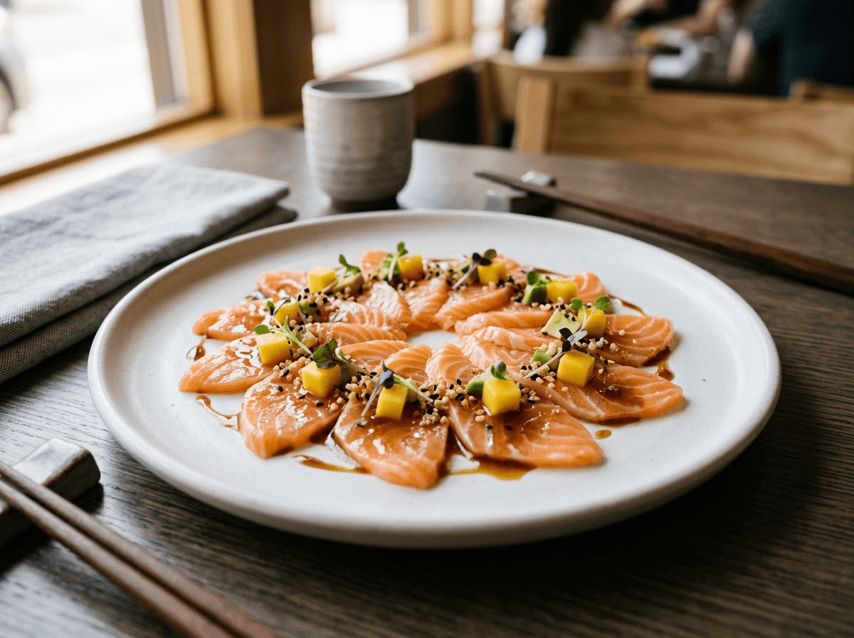 Carpaccio di salmone