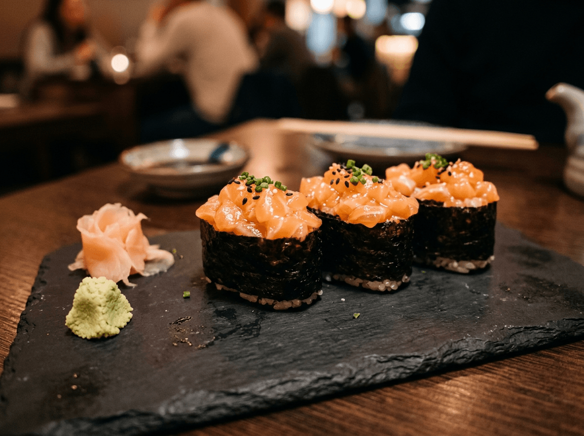 Gunkan salmone