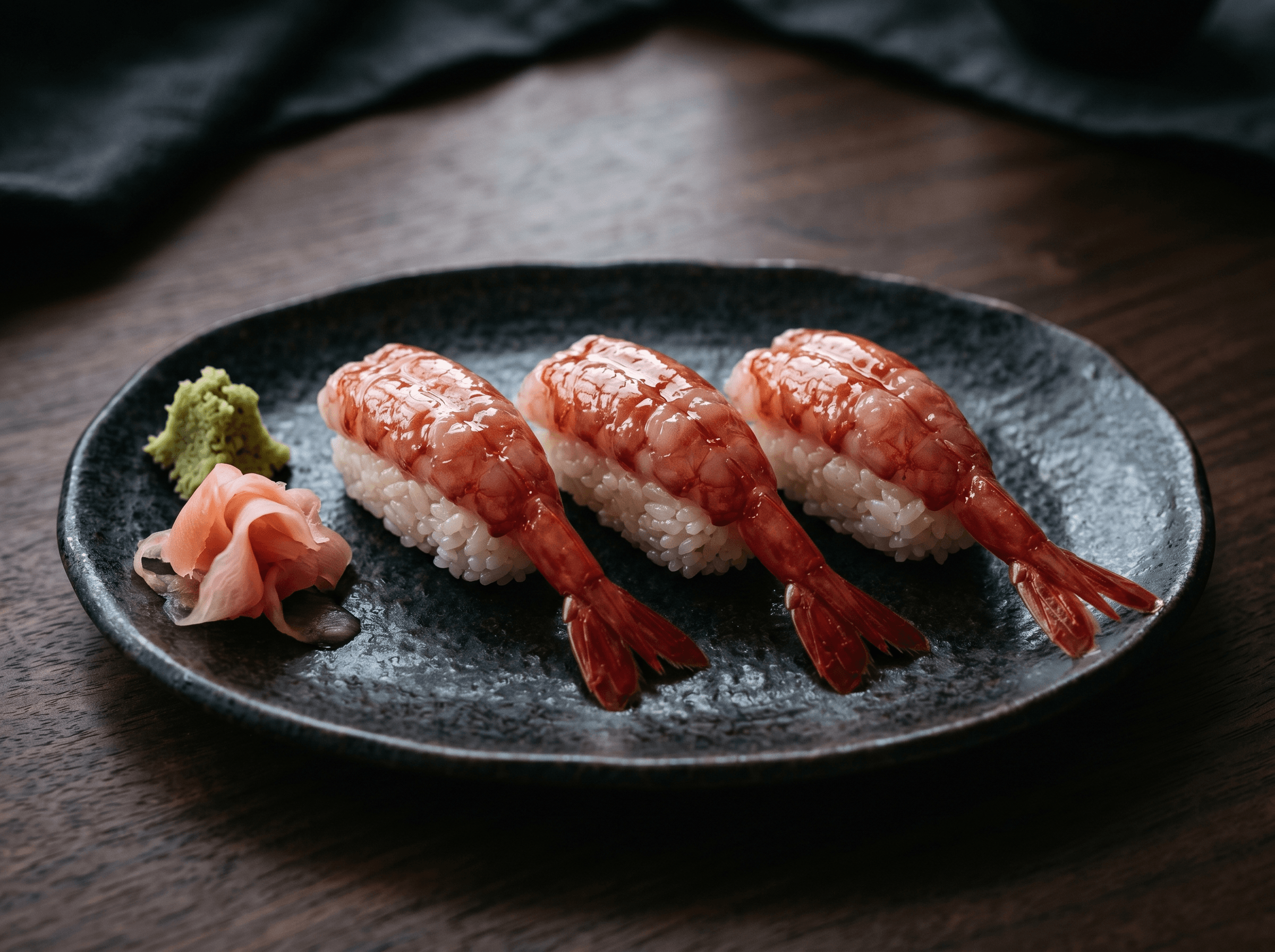 Nigiri amaebi gambero