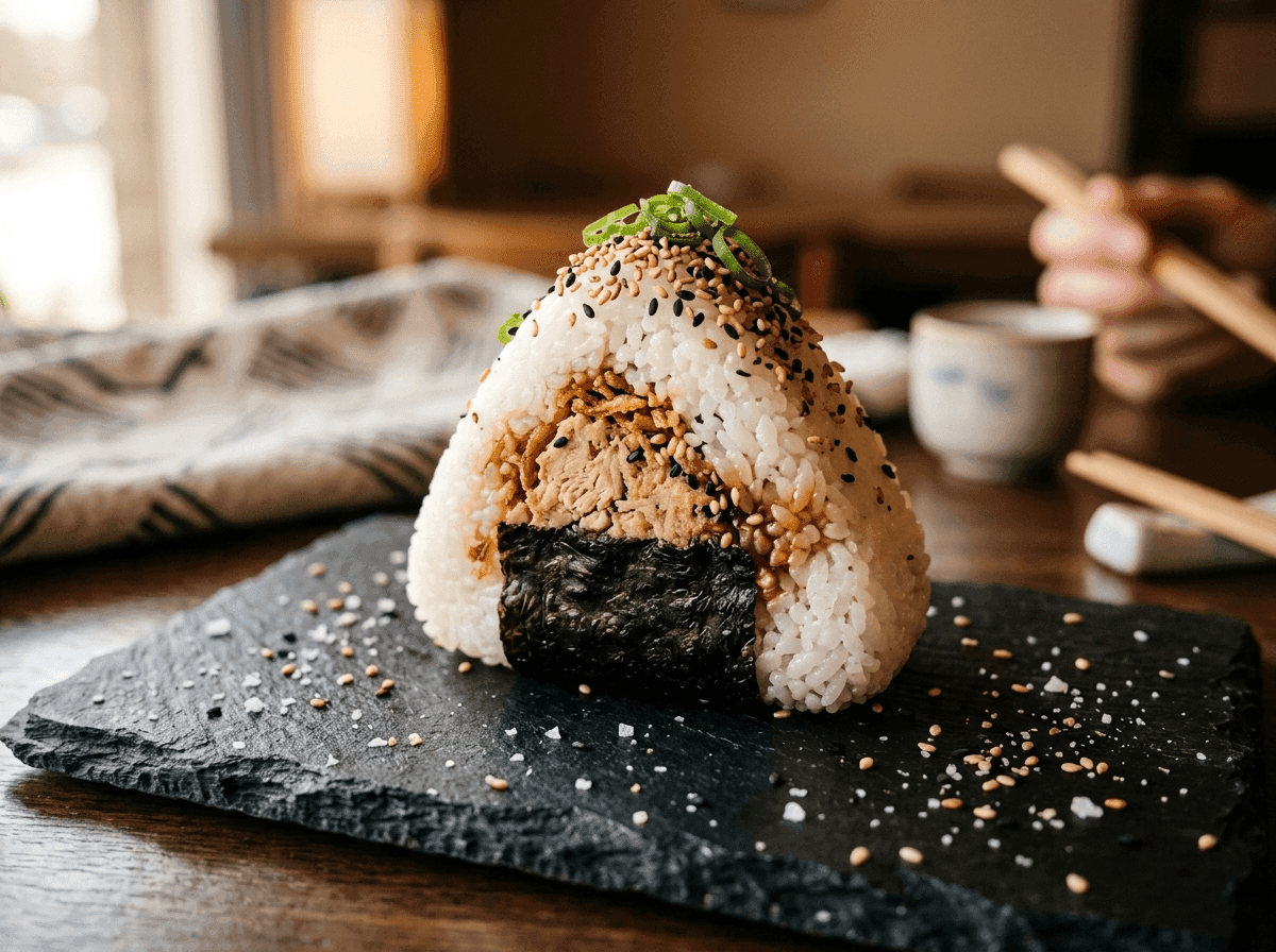 Onigiri tonno cotto