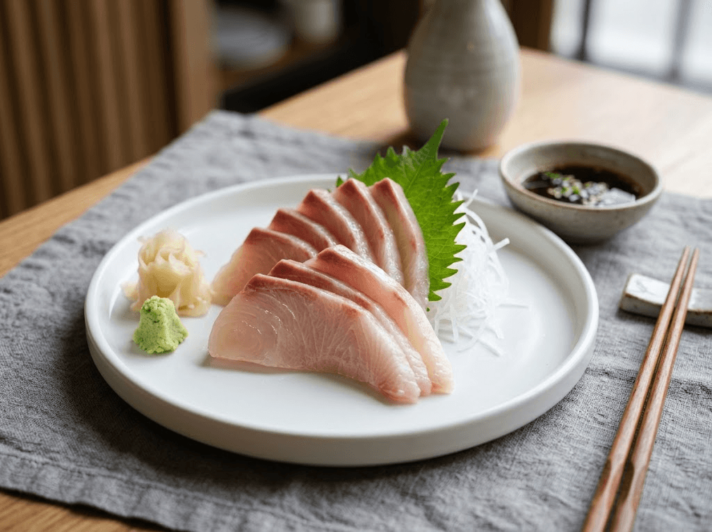 Sashimi ricciola
