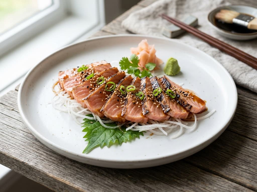 Tataki salmone