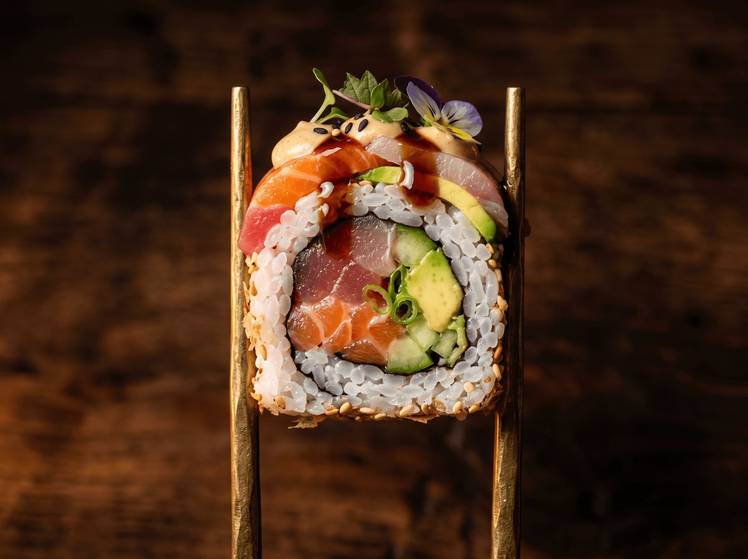 Uramaki rainbow