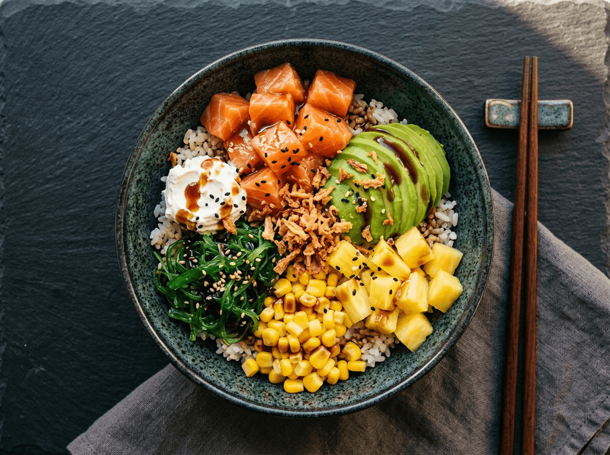 Poke ananas dolce