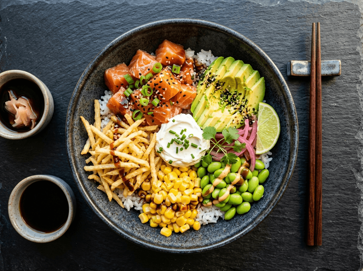 Poke salmon classico