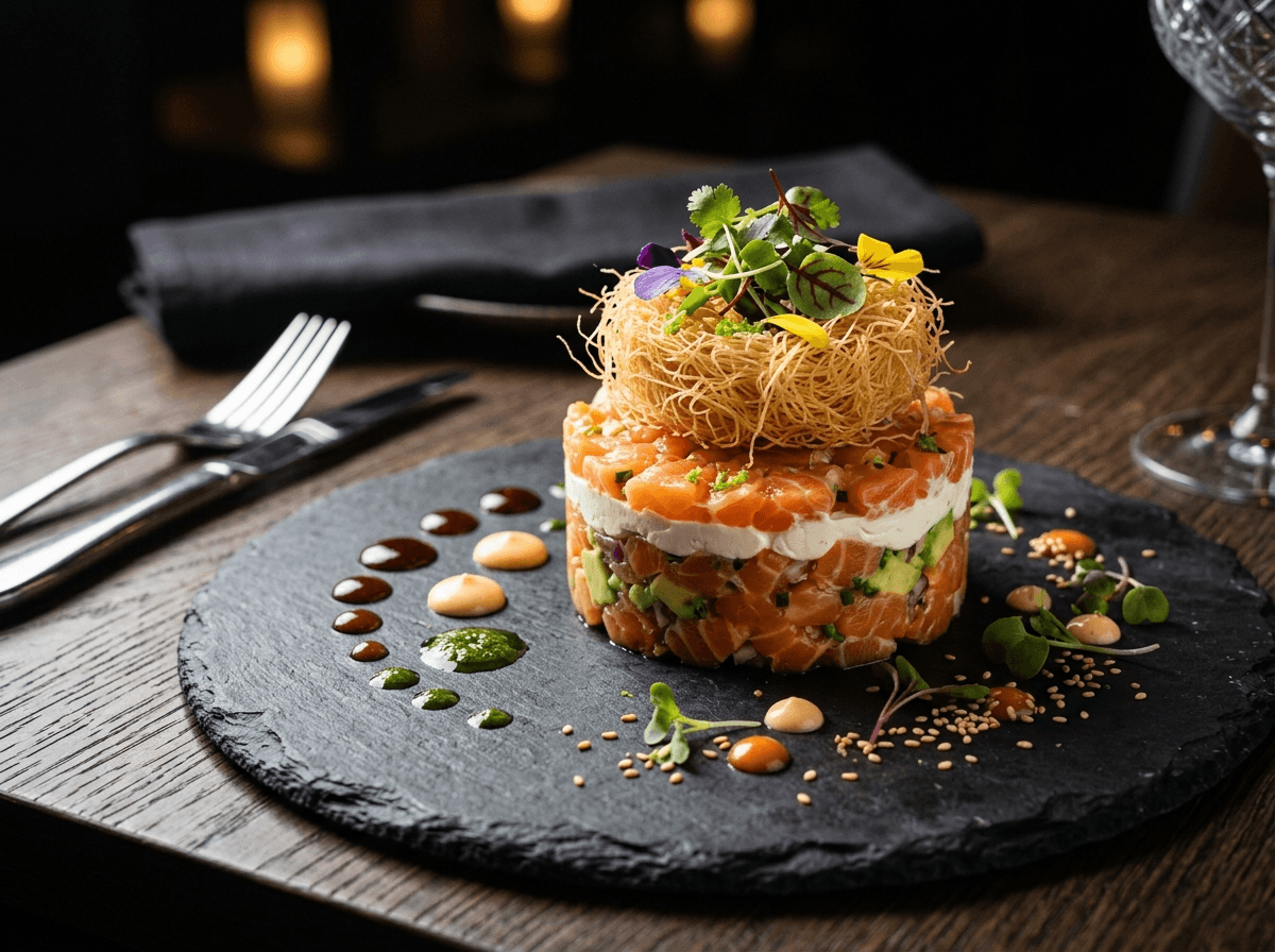 Tartare salmone