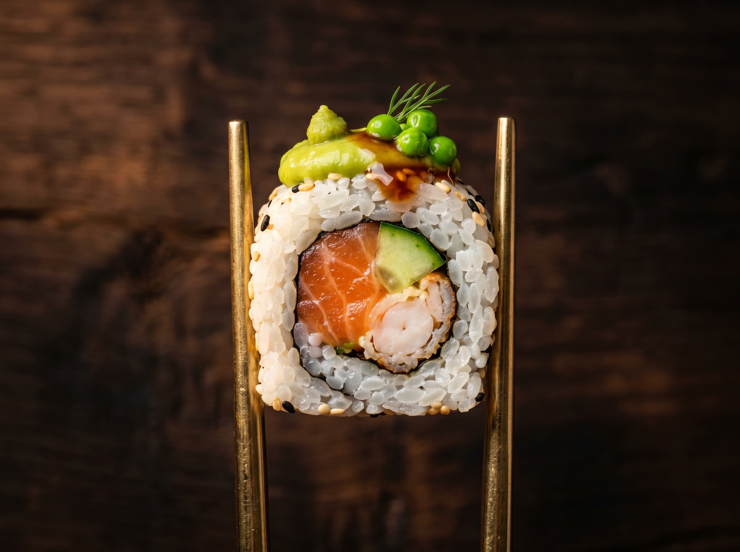 Uramaki guacamole